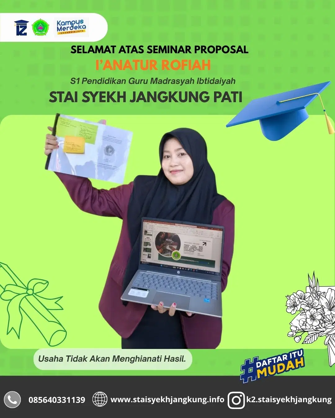 Selamat Atas Seminar Proposal